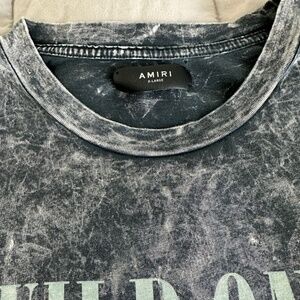 AMIRI Rare WILD ONES - Grey T-Shirt Size XLARGE